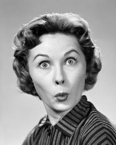 Woman Making Funny Face