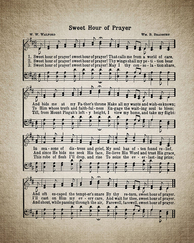 Sweet Hour of Prayer