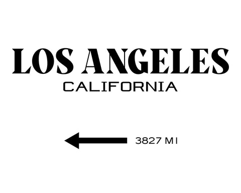 Los Angeles California Sign