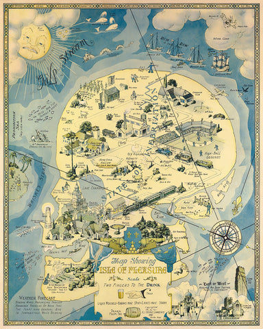 Isles of Pleasure Map