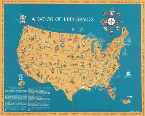 Nation of Immigrants Map