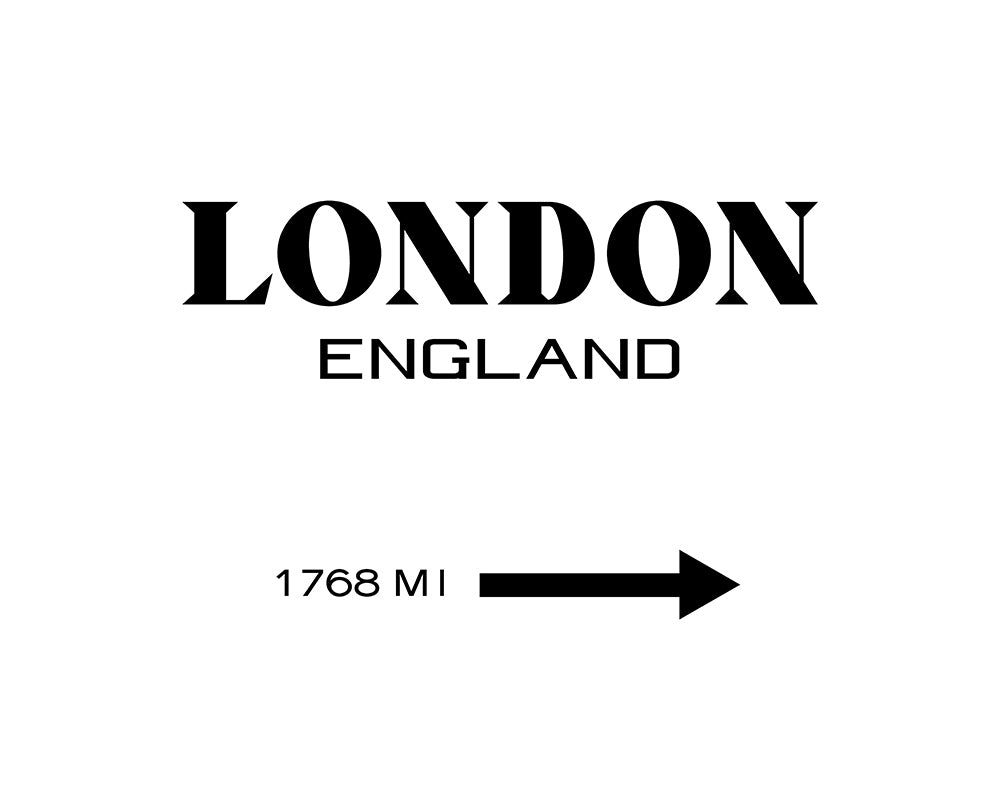 London England Sign
