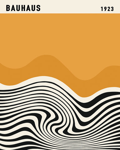 Bauhaus Wavy Lines