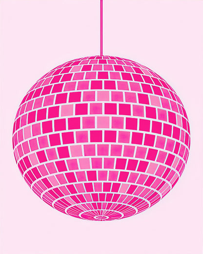 Pink Disco Ball