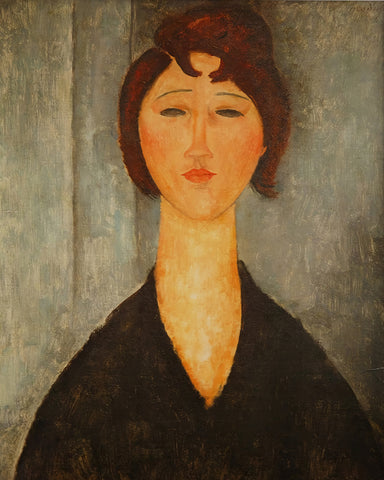 Amedeo Modigliani - Portrait of a Young Woman