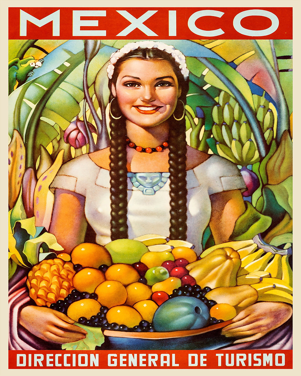 Young Girl With Fruits