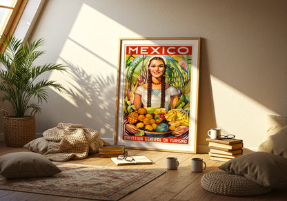 Young Girl With Fruits