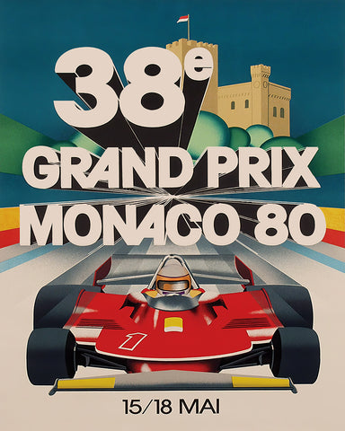 Monaco Car Racing 1980