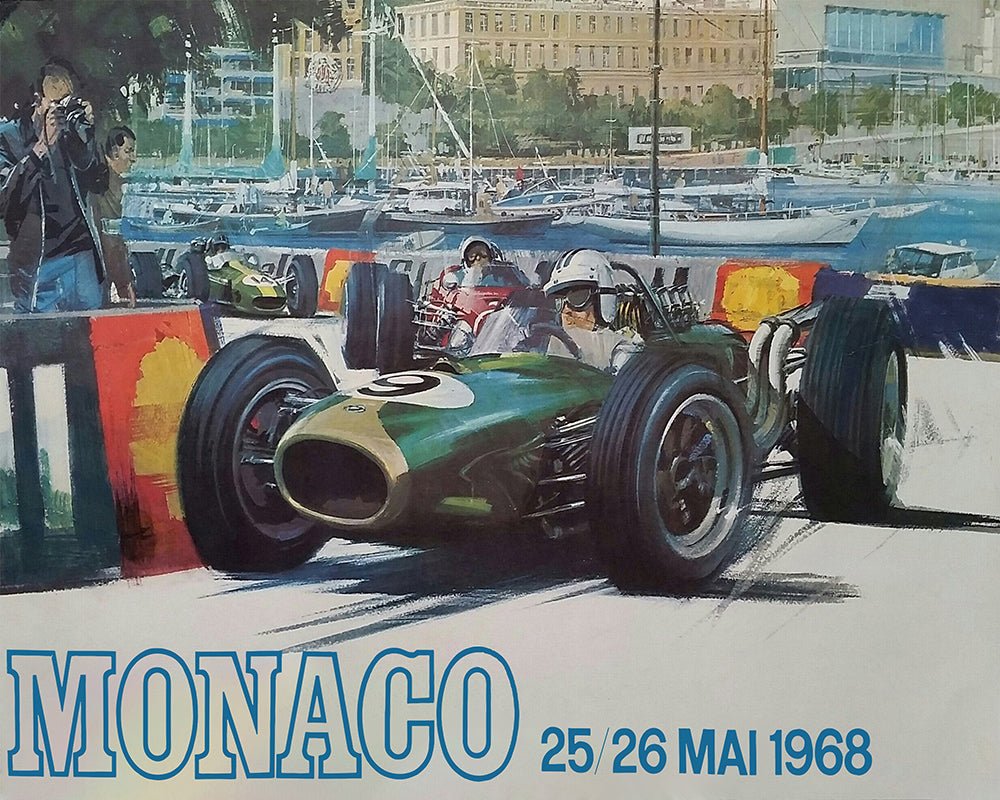 Monaco Car Racing 1968