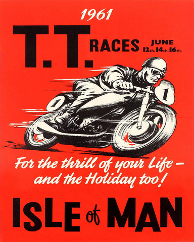 Isle of Man Motorcycle Racing 1961