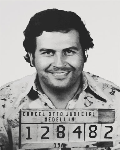 Pablo Escobar Mugshot No1