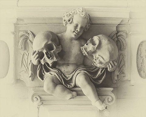 Cherub with Skulls