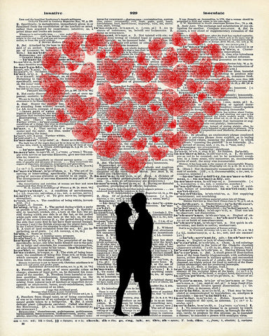 Couple and Heart Balloons