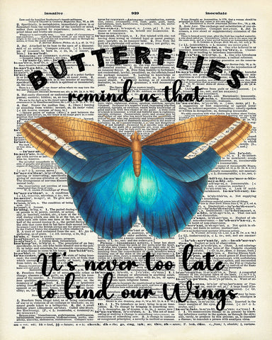 It's Never Too Late To Find Our Wings