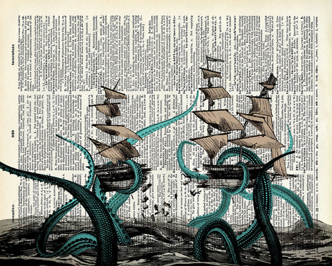Octopus Breaking Ship No1
