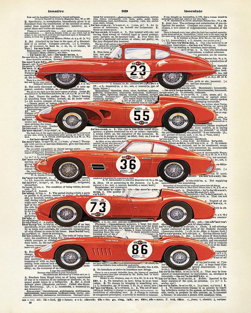Italian Race Cars