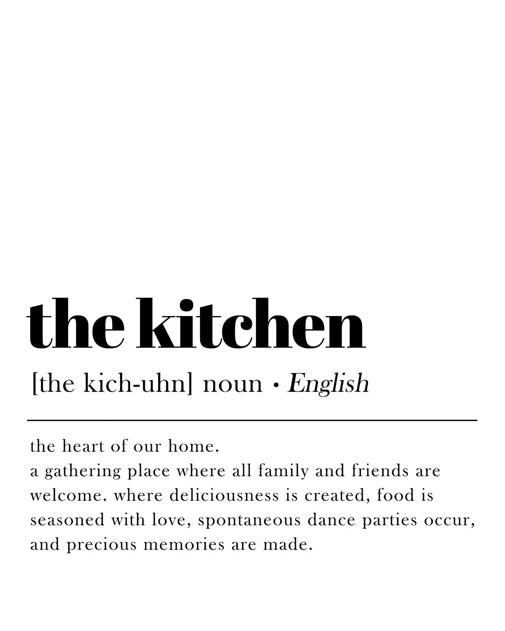 Kitchen Definition
