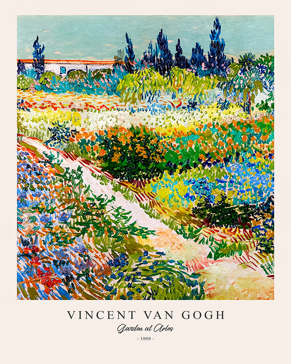 Van Gogh - Garden at Arles No2 – Poster Master