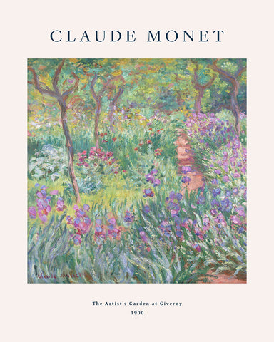 Claude Monet - The Artist's Garden at Giverny No1