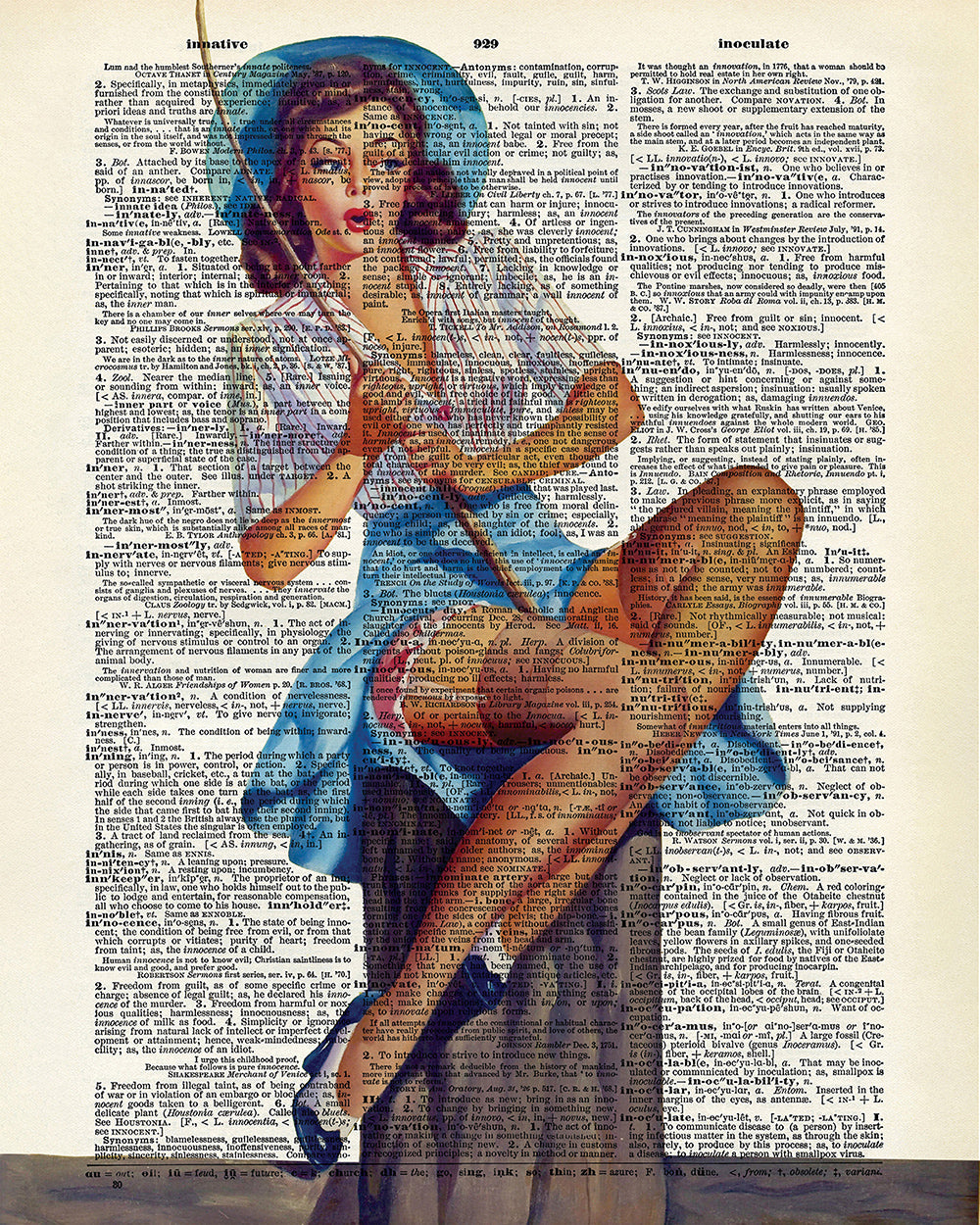 Pin-Up Girl Fishing