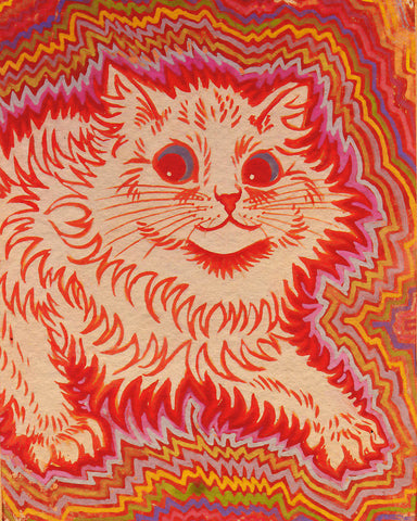 Louis Wain - Kaleidoscope Cat