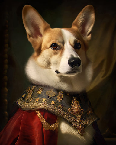 Aristocratic Corgi