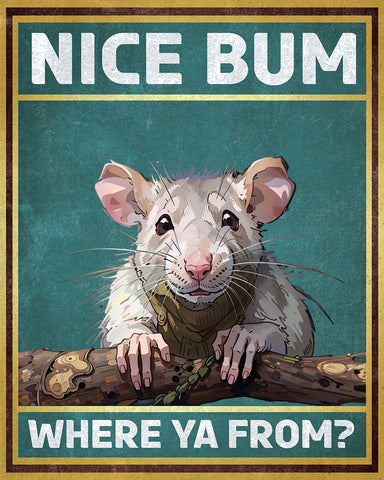 Nice Bum Where Ya From No7