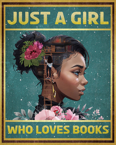 Girl Who Loves Books No1