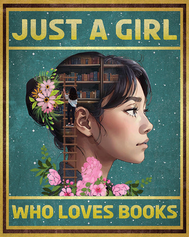 Girl Who Loves Books No2