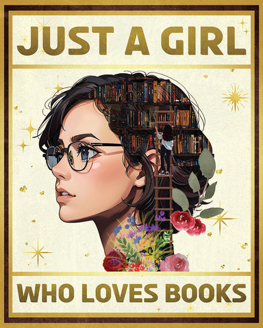 Girl Who Loves Books No4