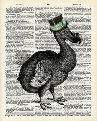 Dodo Bird in Top Hat