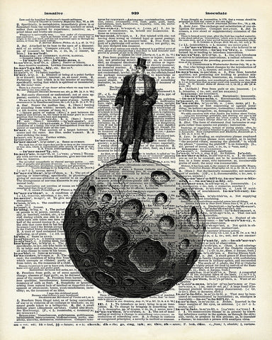 Victorian Man on The Moon