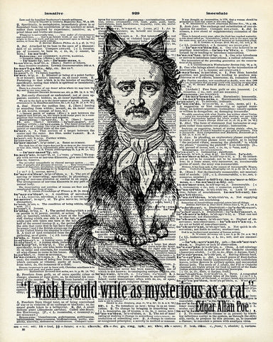 Edgar Allan Poe - Write As Mysterious As A Cat