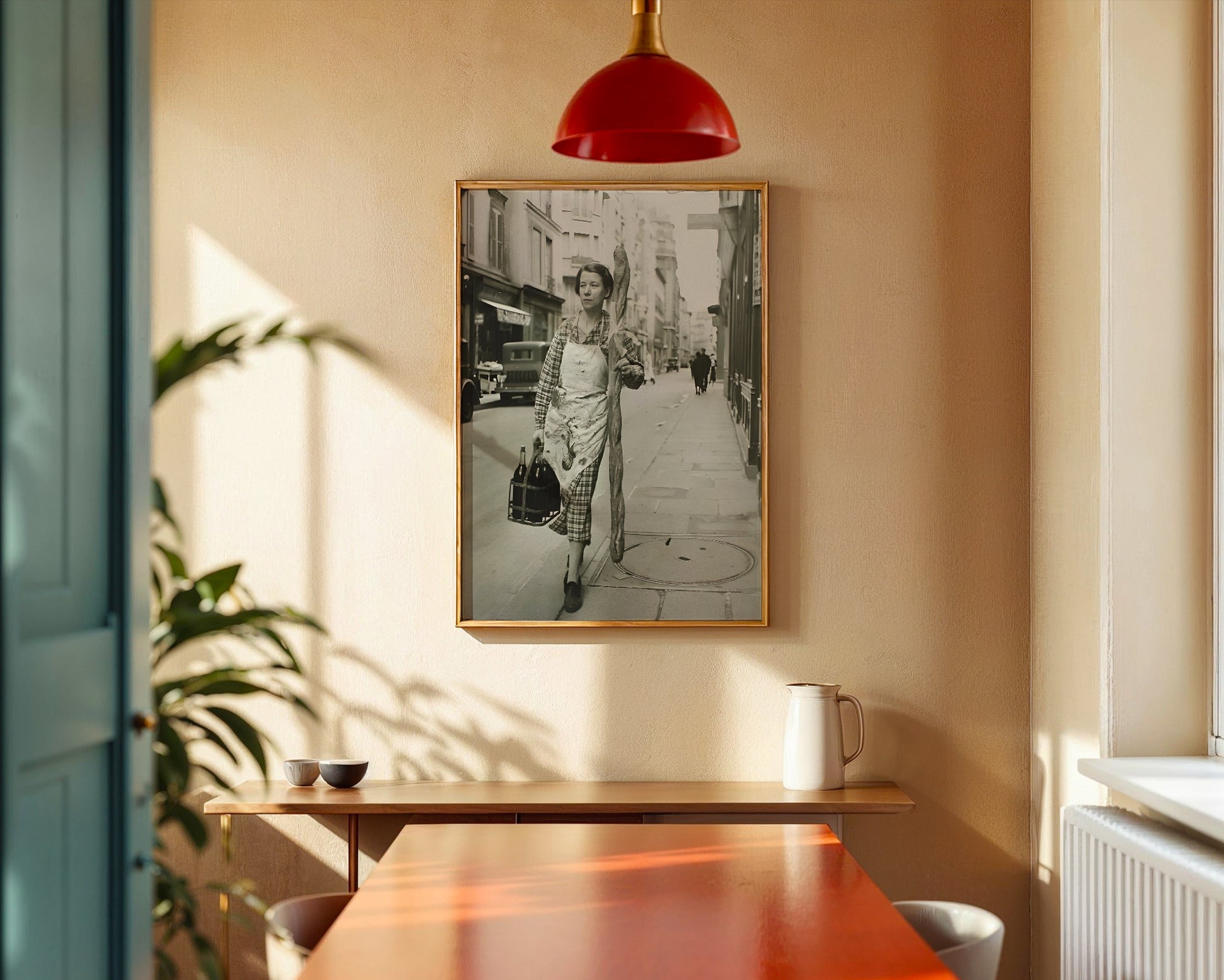 Woman With Baguette