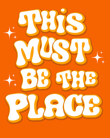 Orange This Must Be The Place