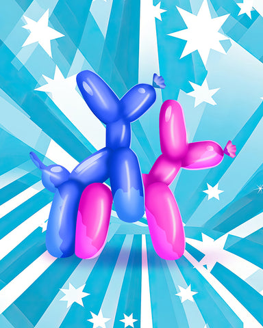 Naughty Balloon Dogs No2