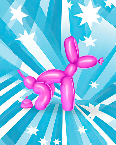 Pooping Balloon Dog No2
