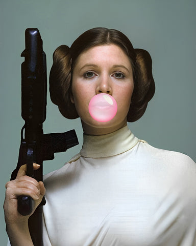 Princess Leia Pink Bubble Gum