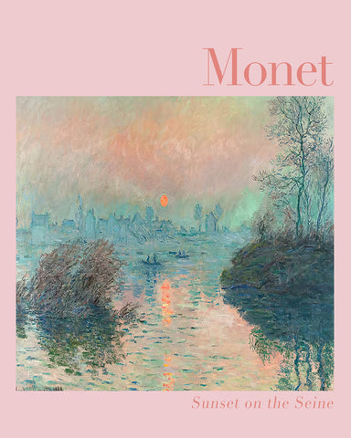 Claude Monet - Sunset on the Seine