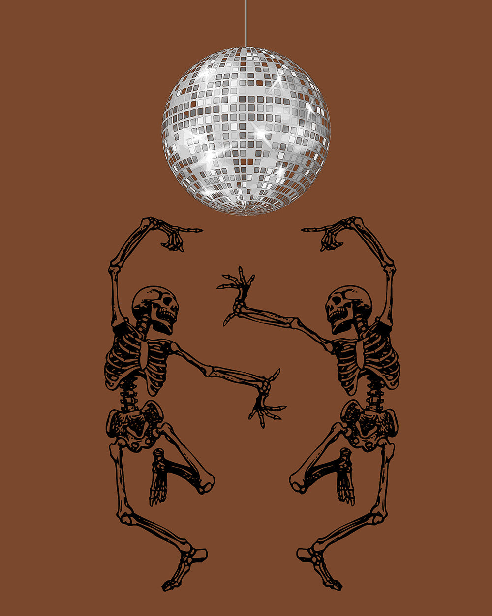 Dancing Skeletons No2