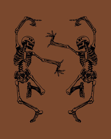 Dancing Skeletons No3