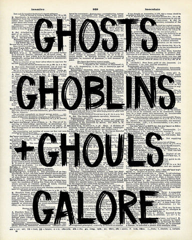 Ghosts Goblins Ghouls Galore