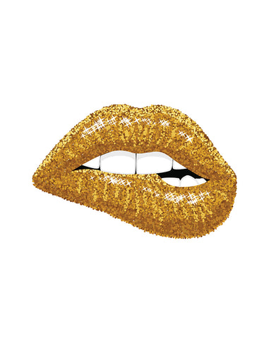 Sparkling Gold Lips