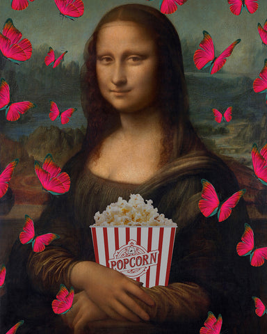 Altered Portrait of Mona Lisa No3