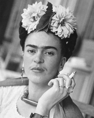 Frida With Cigarette