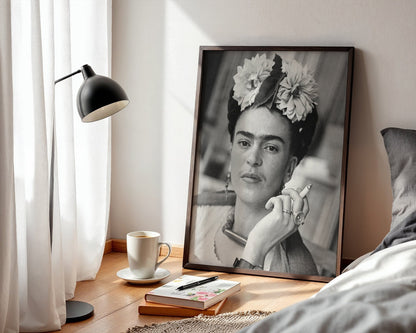 Frida With Cigarette