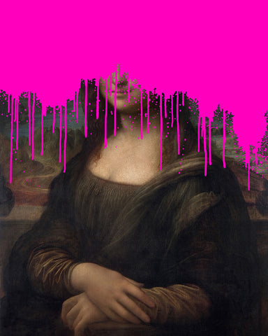 Altered Portrait of Mona Lisa No4