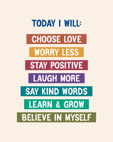 Today I Will