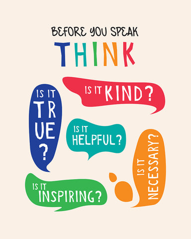 Think Before You Speak No2