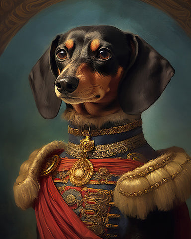 Aristocratic Dachshund